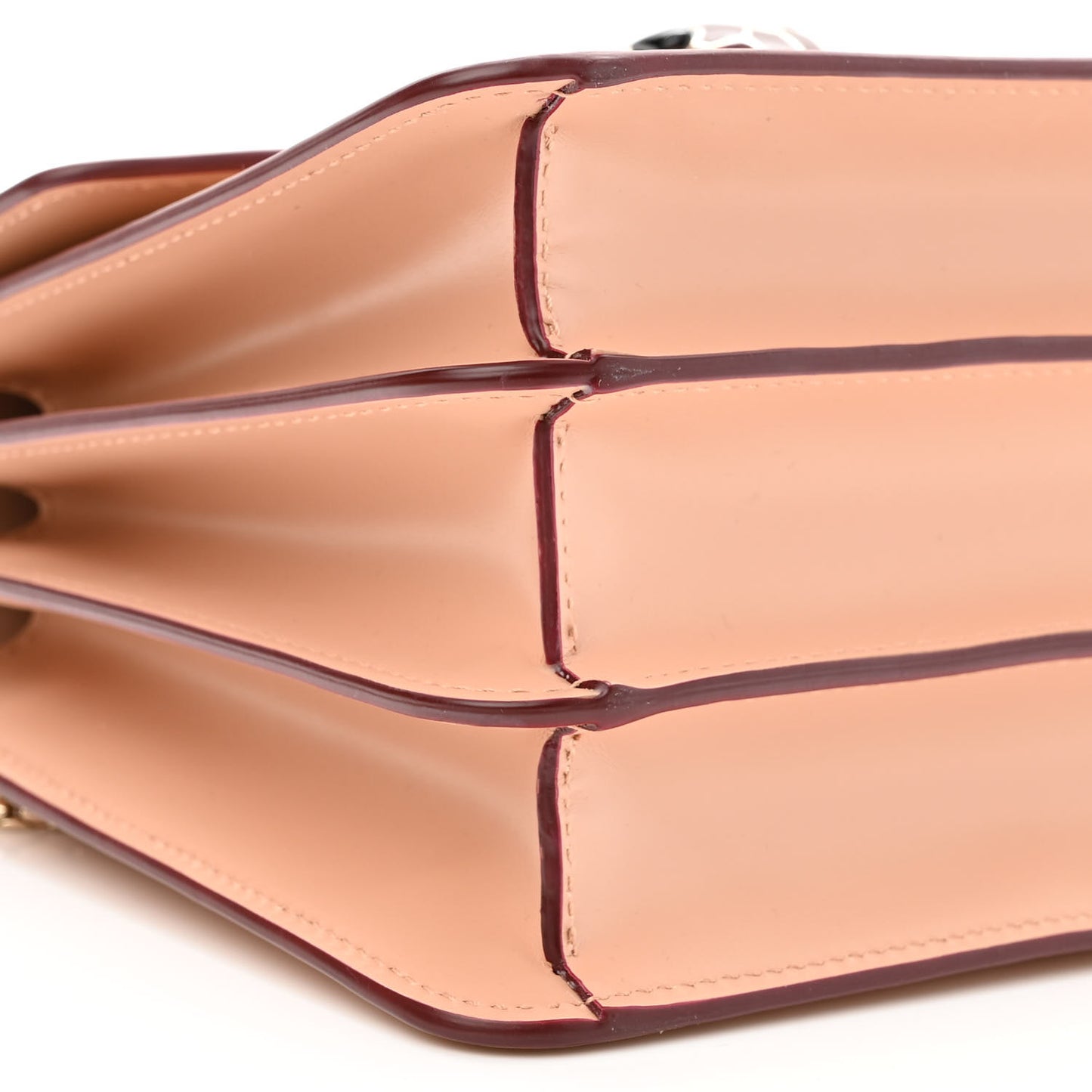 Calfskin Serpenti Forever Top Handle Carmel Topaz