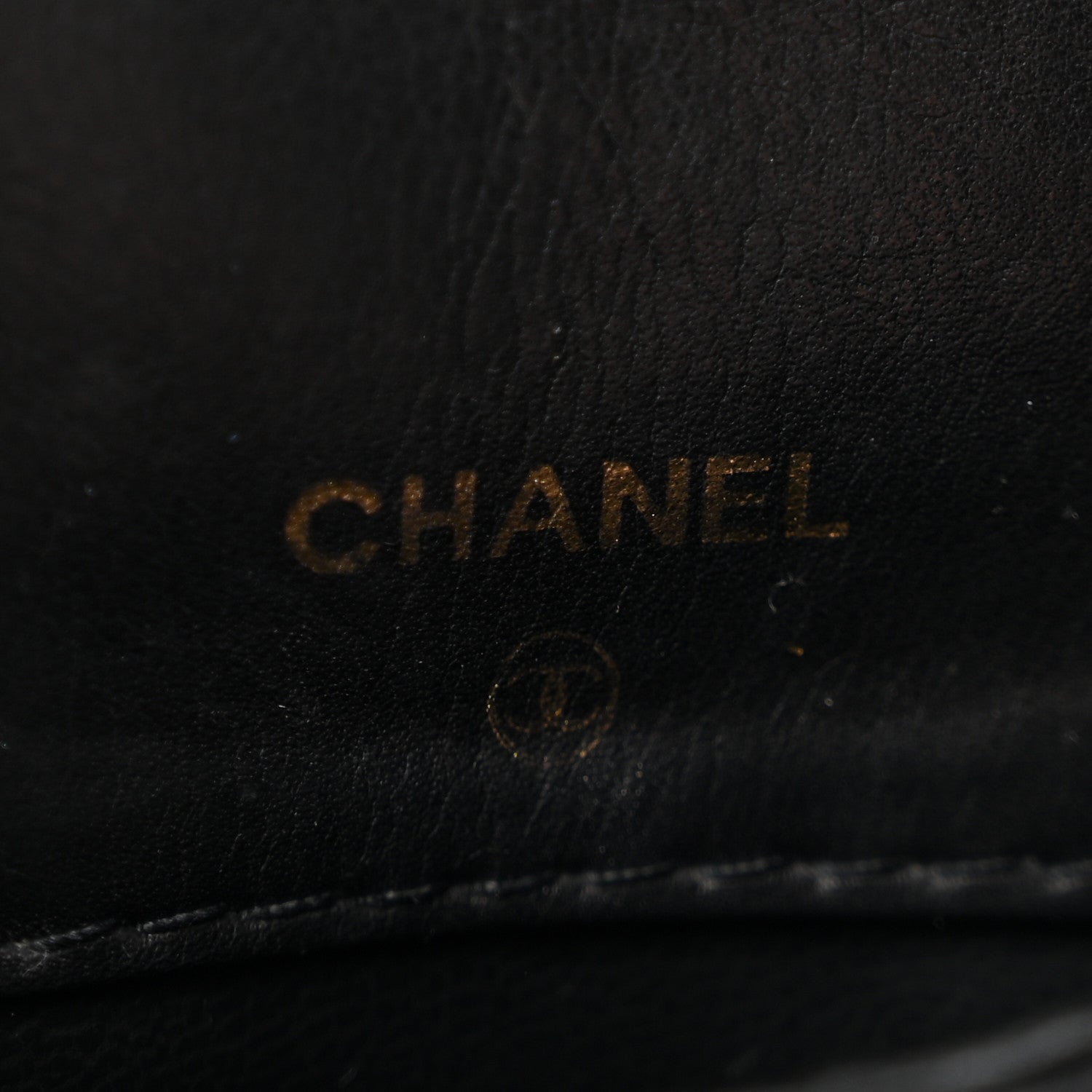 Chanel Lambskin Quilted Phone Holder Black 5 of 13