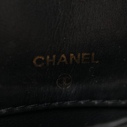 Chanel Lambskin Quilted Phone Holder Black 5 of 13