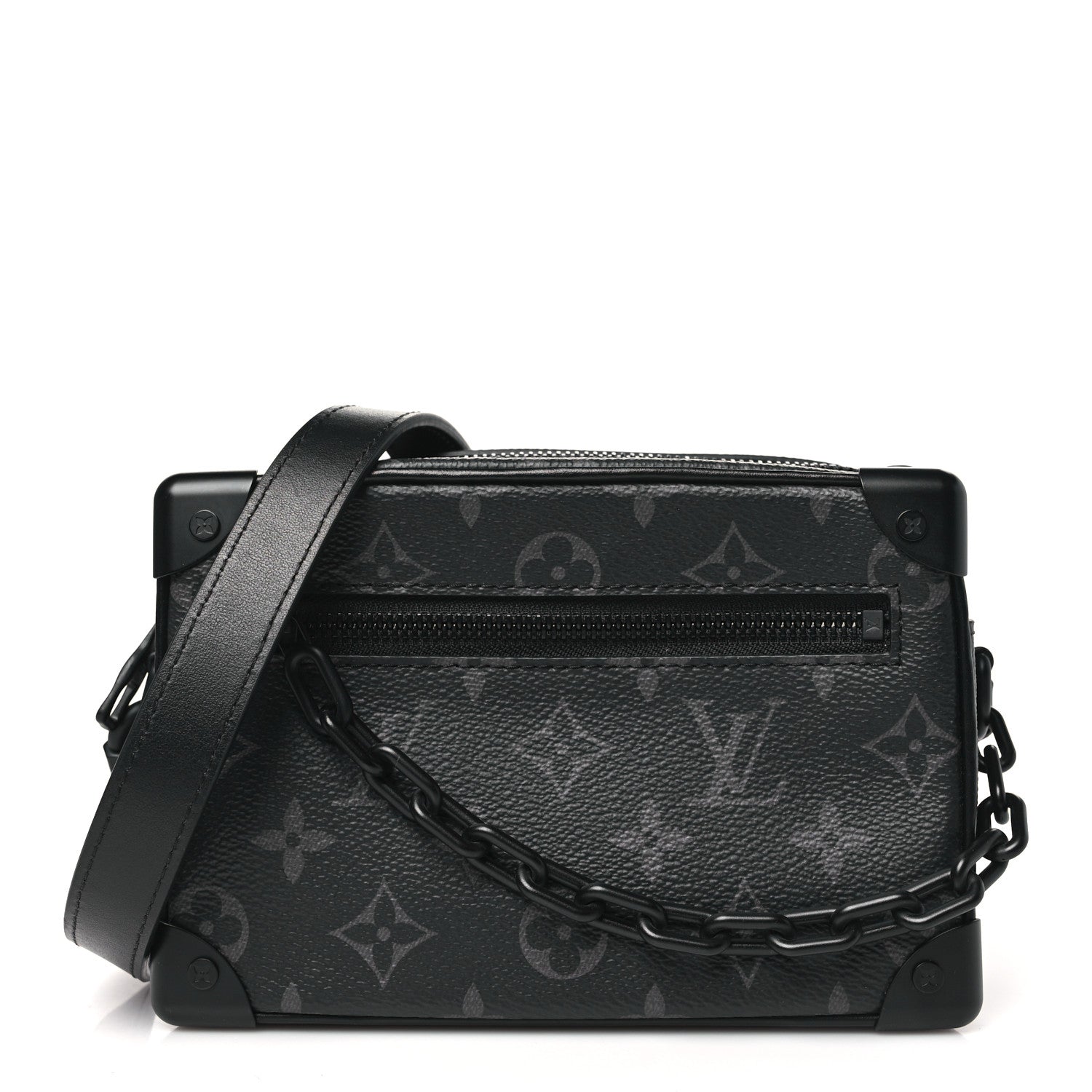 Louis Vuitton Monogram Eclipse Mini Soft Trunk 1 of 9
