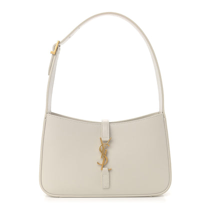 Saint Laurent Smooth Calfskin Le 5 A 7 Hobo Blanc Vintage 1 of 10