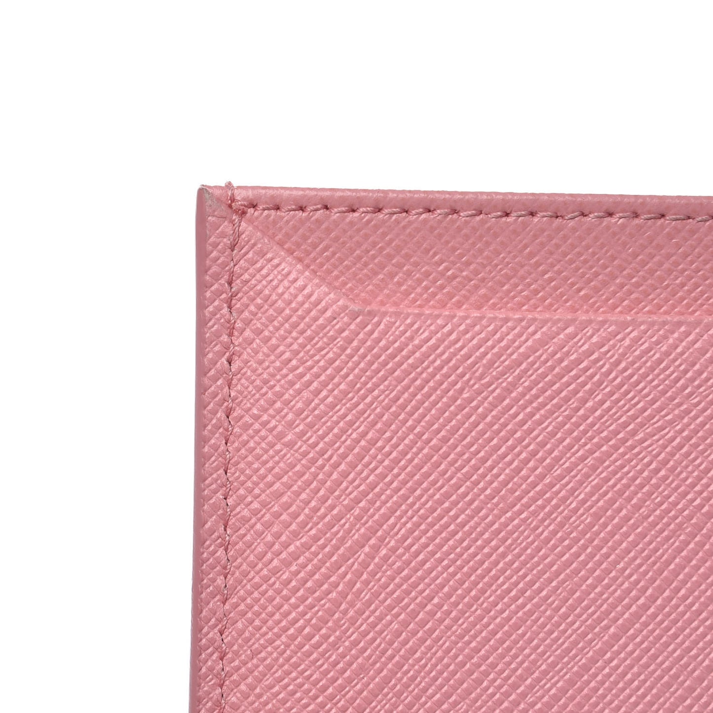 Saffiano Metal Card Case Peonia