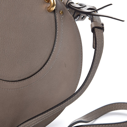 Chloe Smooth Calfskin Suede Patchwork Studded Small Pixie Bag Motty Grey 9 of 9