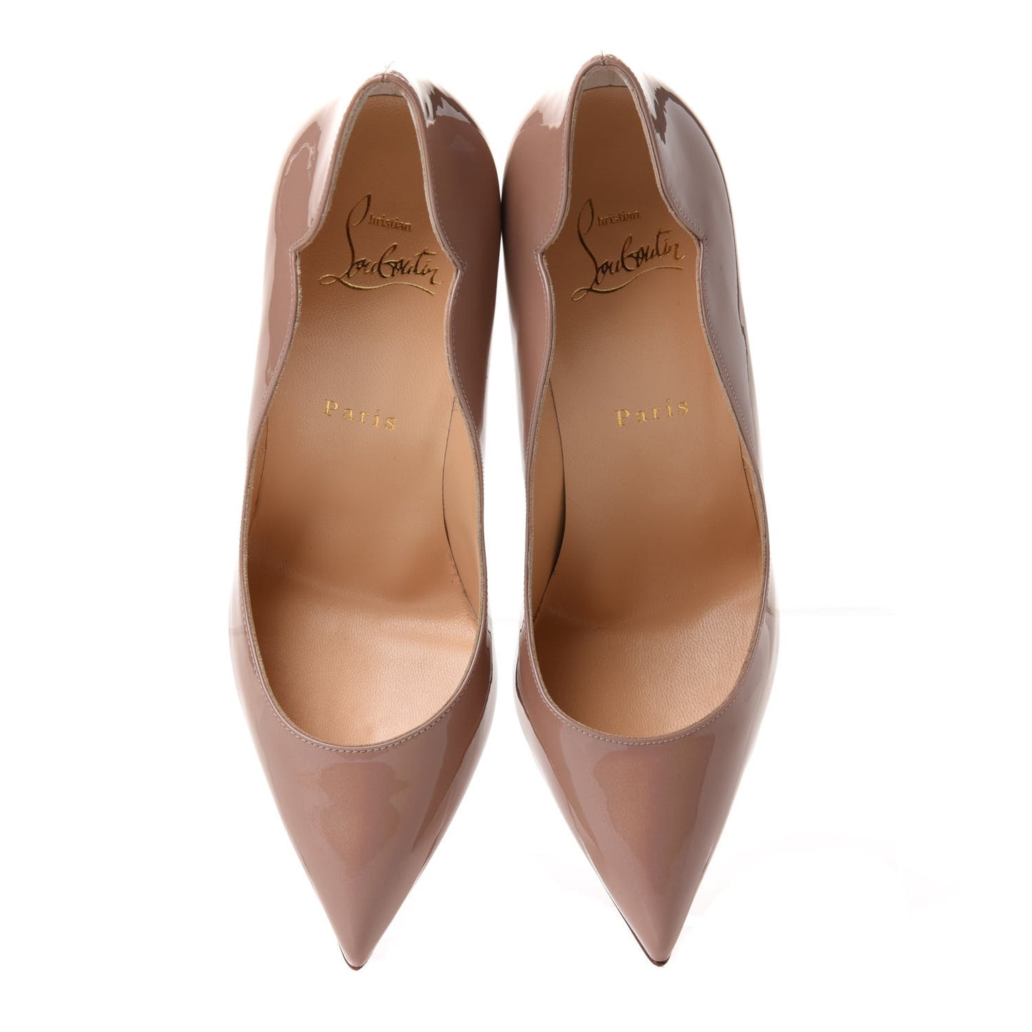 Patent Hot Chick 100 Pumps 37.5 Nude