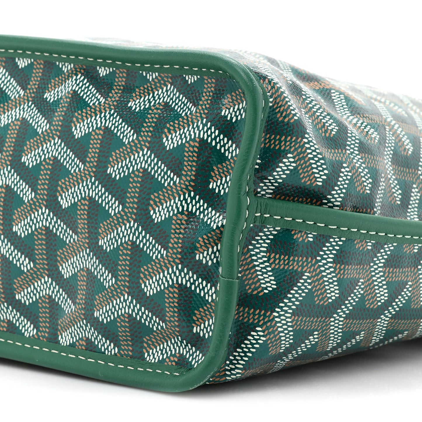 Goyardine Reversible Mini Anjou Green