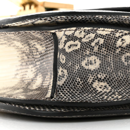 Celine Lizard Medium Classic Box Flap Bag Natural 9 of 9