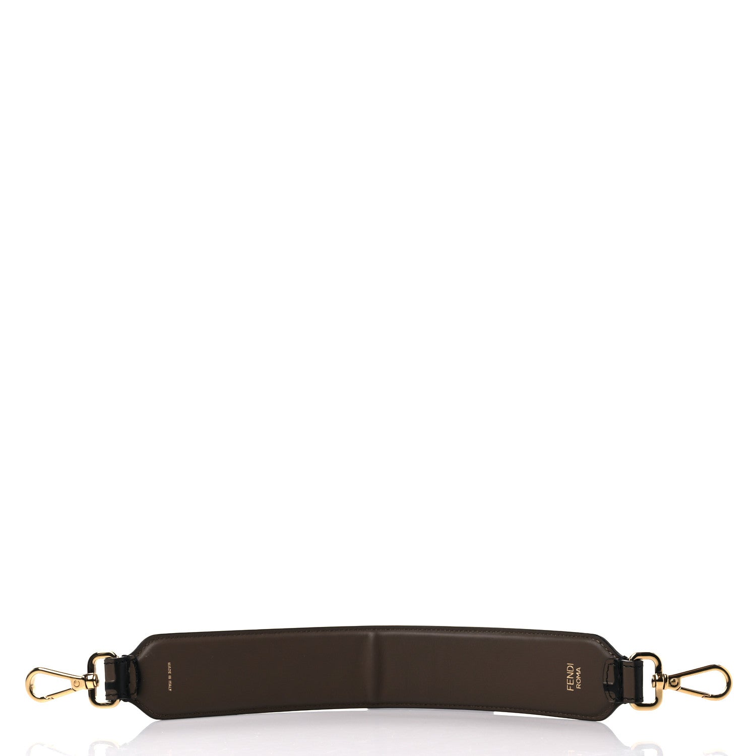 Fendi Calfskin FF 1974 Embossed Mini Strap You Maya Black 2 of 5