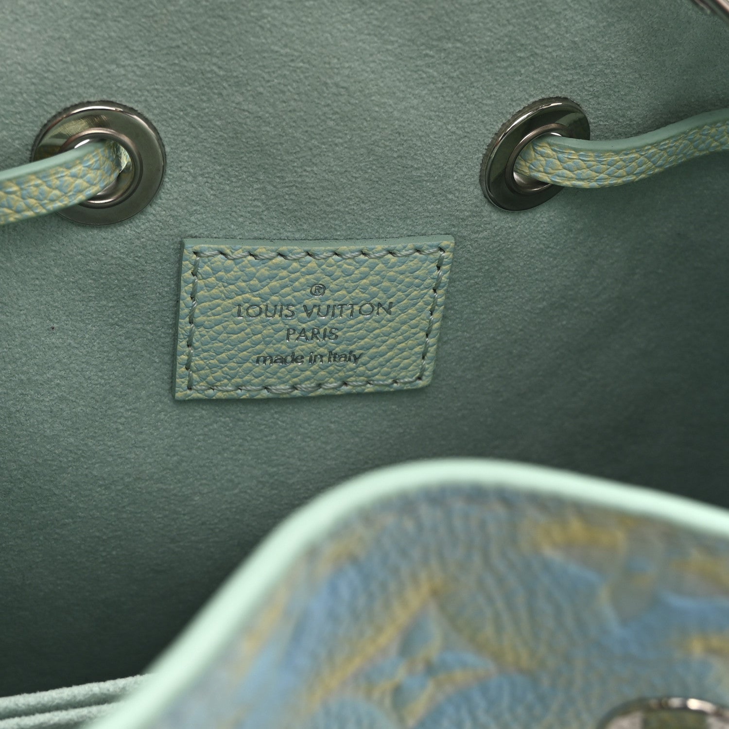Louis Vuitton Empreinte Monogram Summer Stardust Neonoe BB Water Green 6 of 9