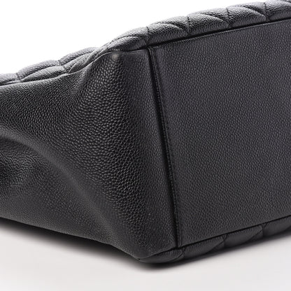 Chanel Caviar Quilted Grand Shopping Tote GST Black 8 of 9