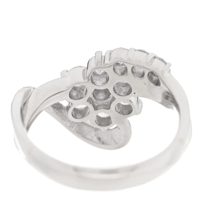 Parker & West by FASHIONPHILE Platinum Diamond 1.06ctw Flower Ring 52 6 8 of 9