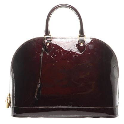Louis Vuitton Vernis Alma GM Amarante 1 of 9