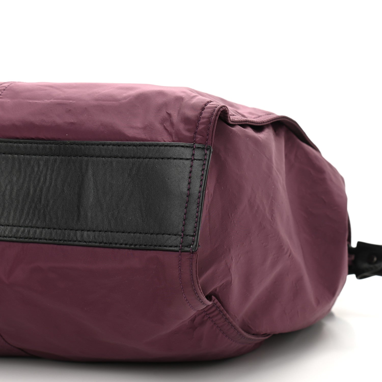 Burberry Nylon Small Buckleigh Packable Tote Purple 11 of 11