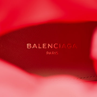 Balenciaga Matte Spandex Extreme Pointed Toe Knife 80mm Ankle Boots 37 Rouge 7 of 10