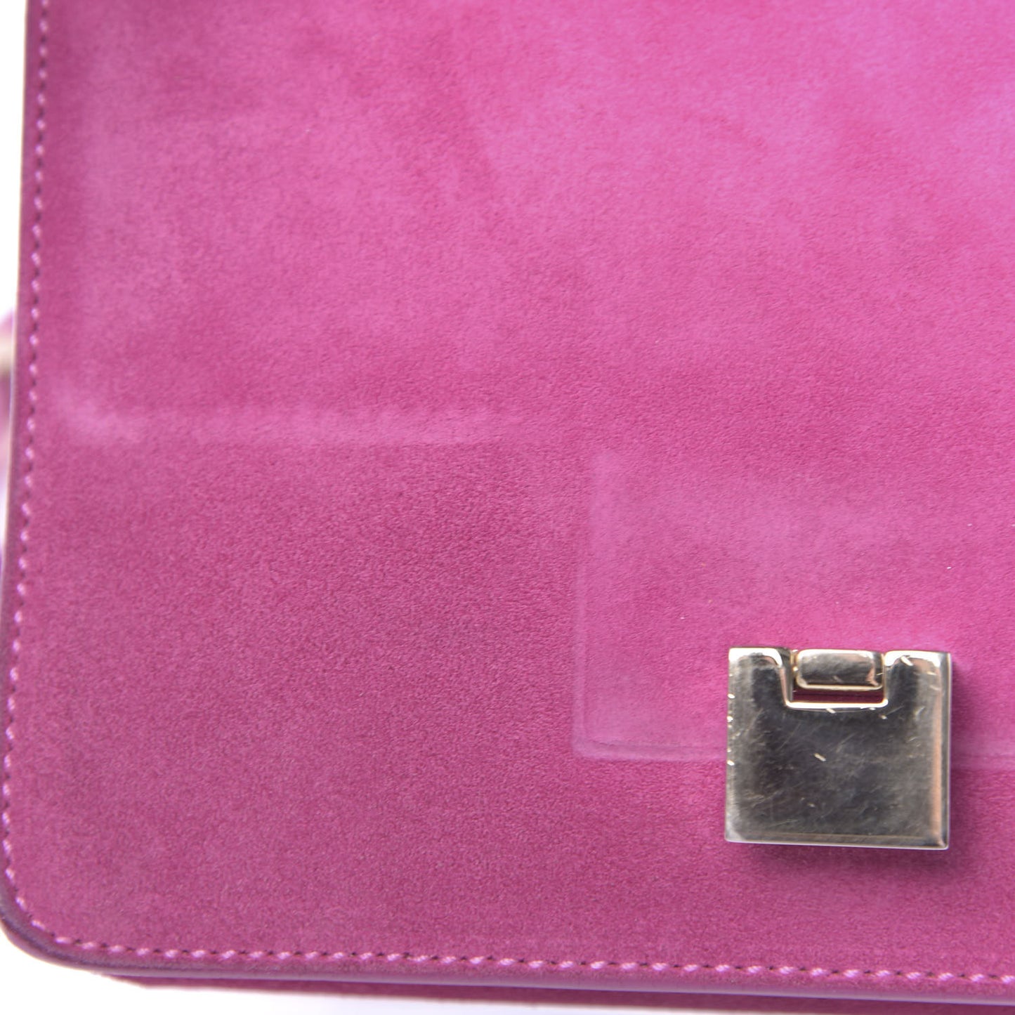 Patent Suede Rebel Crossbody Bag Pink