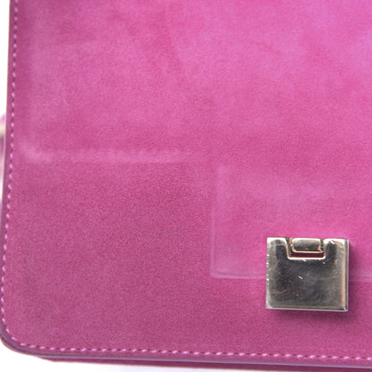 Jimmy Choo Patent Suede Rebel Crossbody Bag Pink 10 of 12