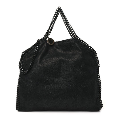 Stella McCartney Shaggy Deer Falabella Fold Over Black 1 of 10