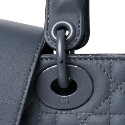 Christian Dior Ultra Matte Calfskin Cannage Small My ABCDior Lady Dior Grey Stone 11 of 11
