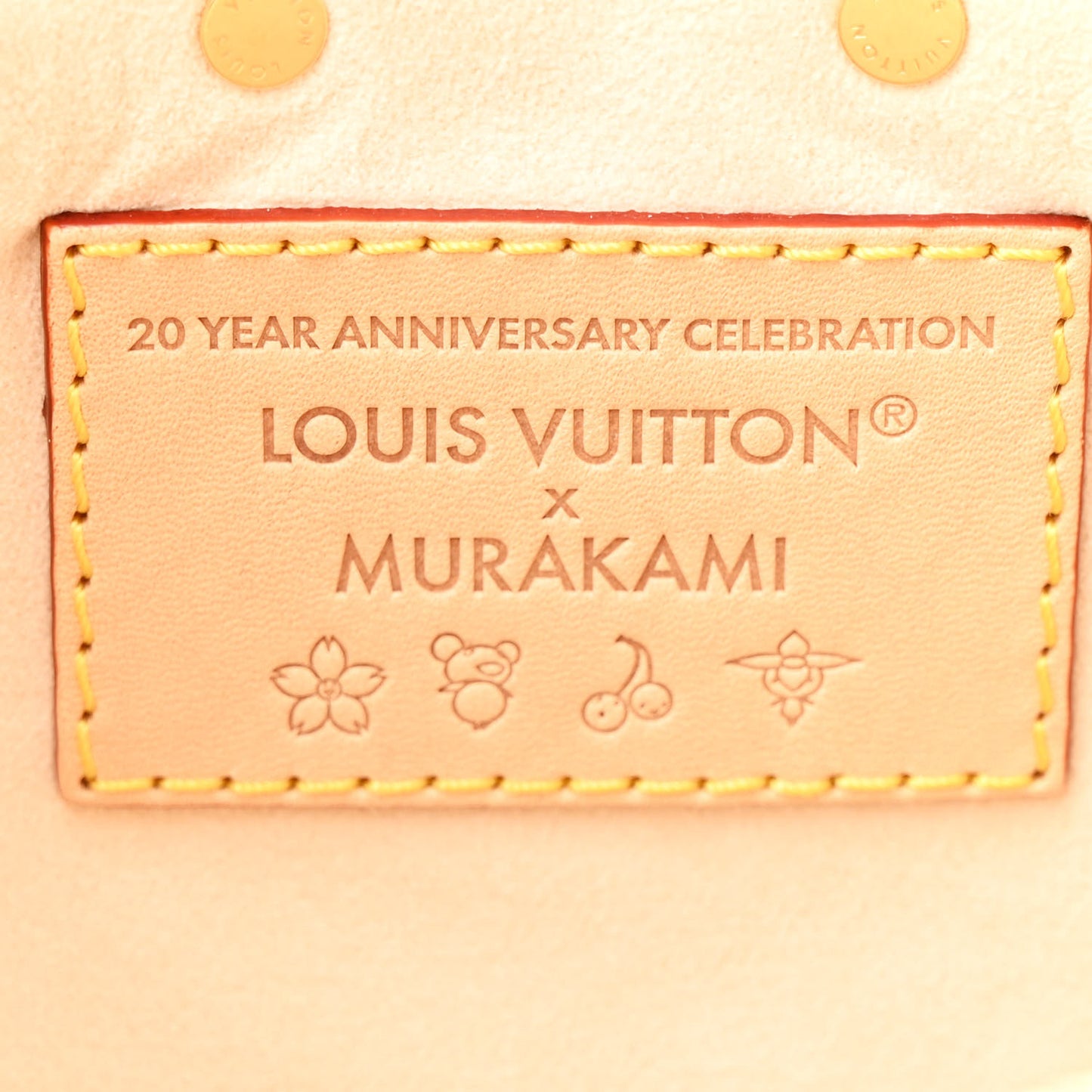 LV X TM Monogram Multicolor Pochette Accessories White