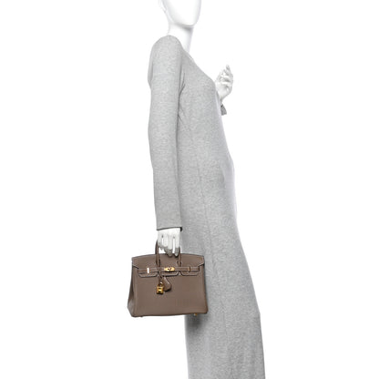 Hermes Togo Birkin 25 Etoupe 2 of 10