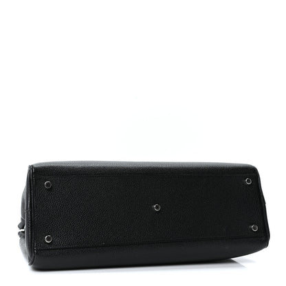 Gucci Smooth Calfskin Medium Zumi Top Handle Bag Black 4 of 10