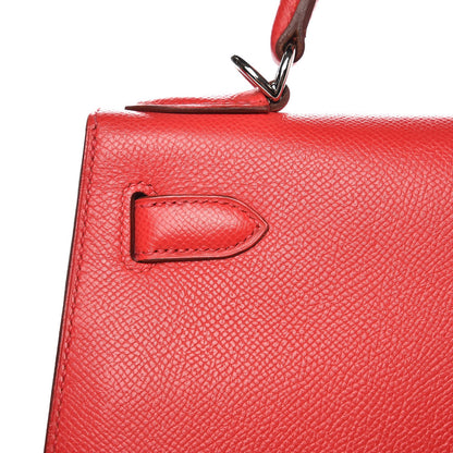 Hermes Epsom Kelly Sellier 28 Rouge Casaque 27 of 35