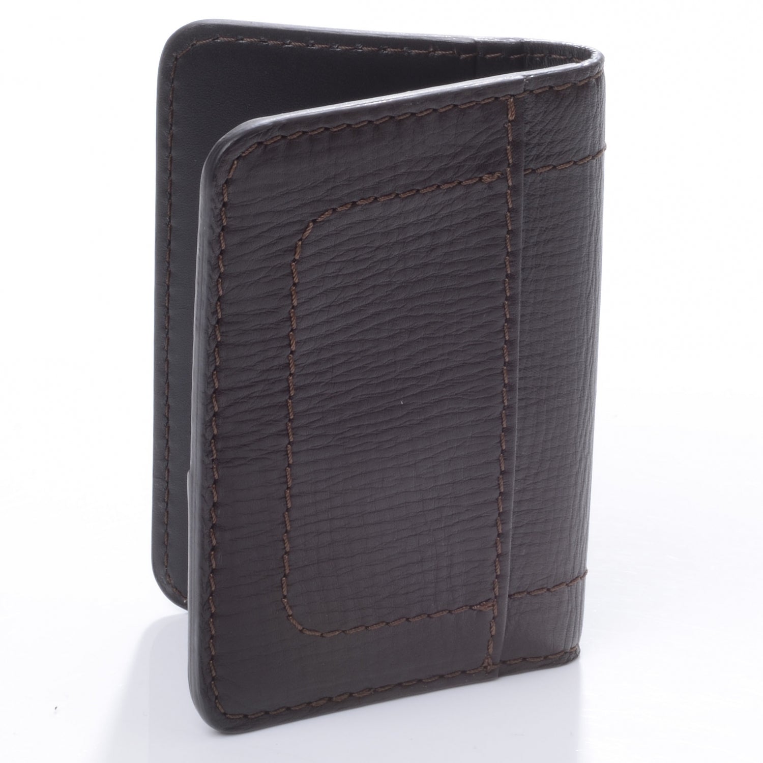 Louis Vuitton Utah Leather Pocket Organizer Wallet Coffee 5 of 6