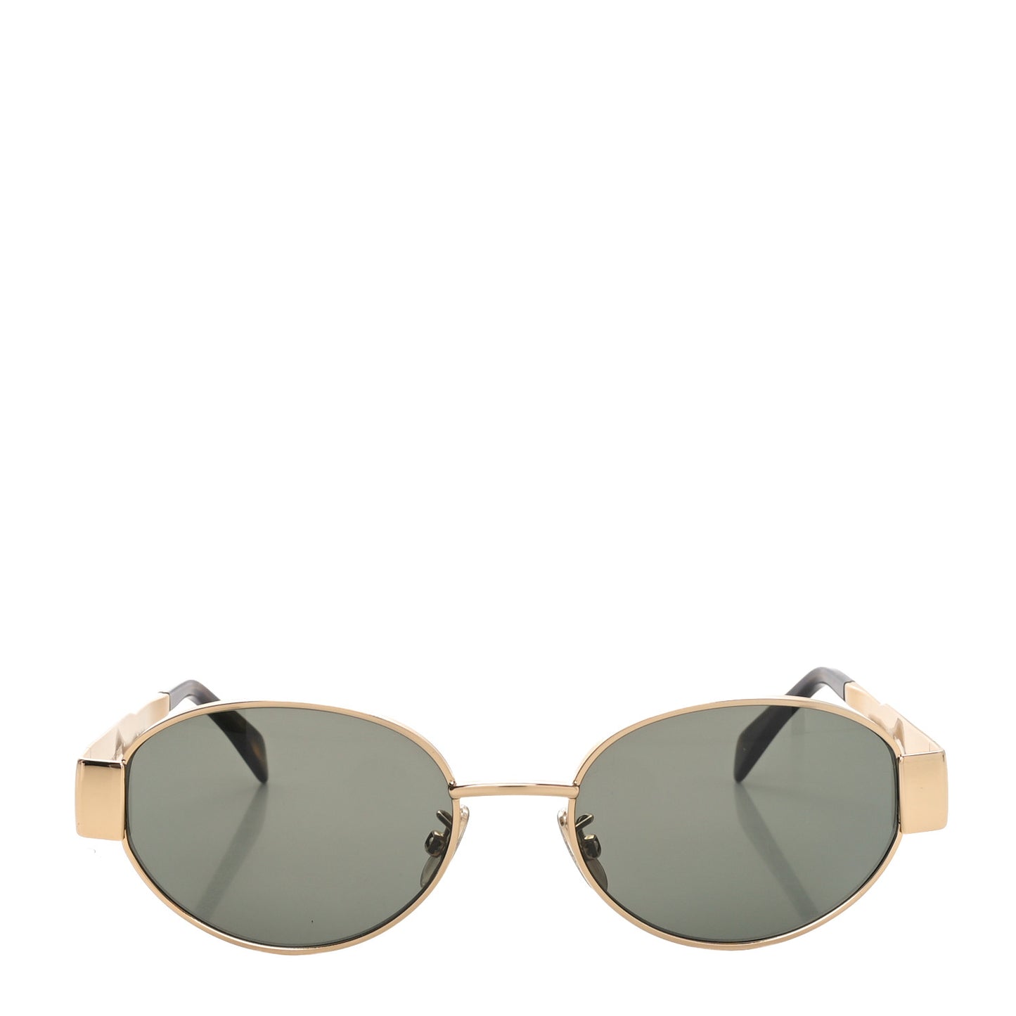 Metal Triomphe 01 Sunglasses CL40235U Gold Green