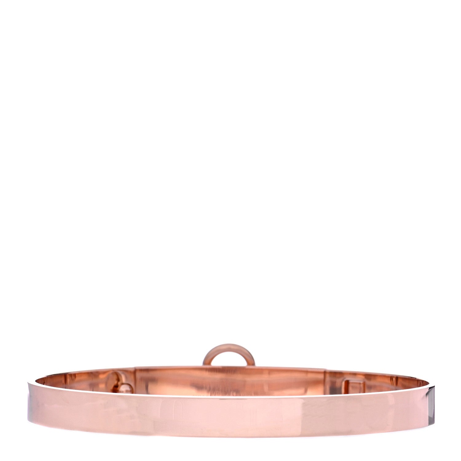 Hermes 18K Yellow Gold PM Collier De Chien Bracelet LG 3 of 7