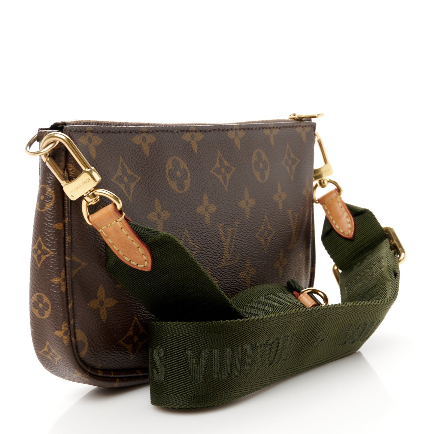 Monogram Multi Pochette Accessories Large Pochette Kaki
