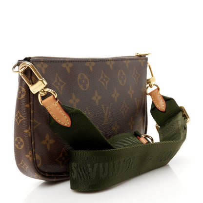 Louis Vuitton Monogram Multi Pochette Accessories Large Pochette Kaki 3 of 10