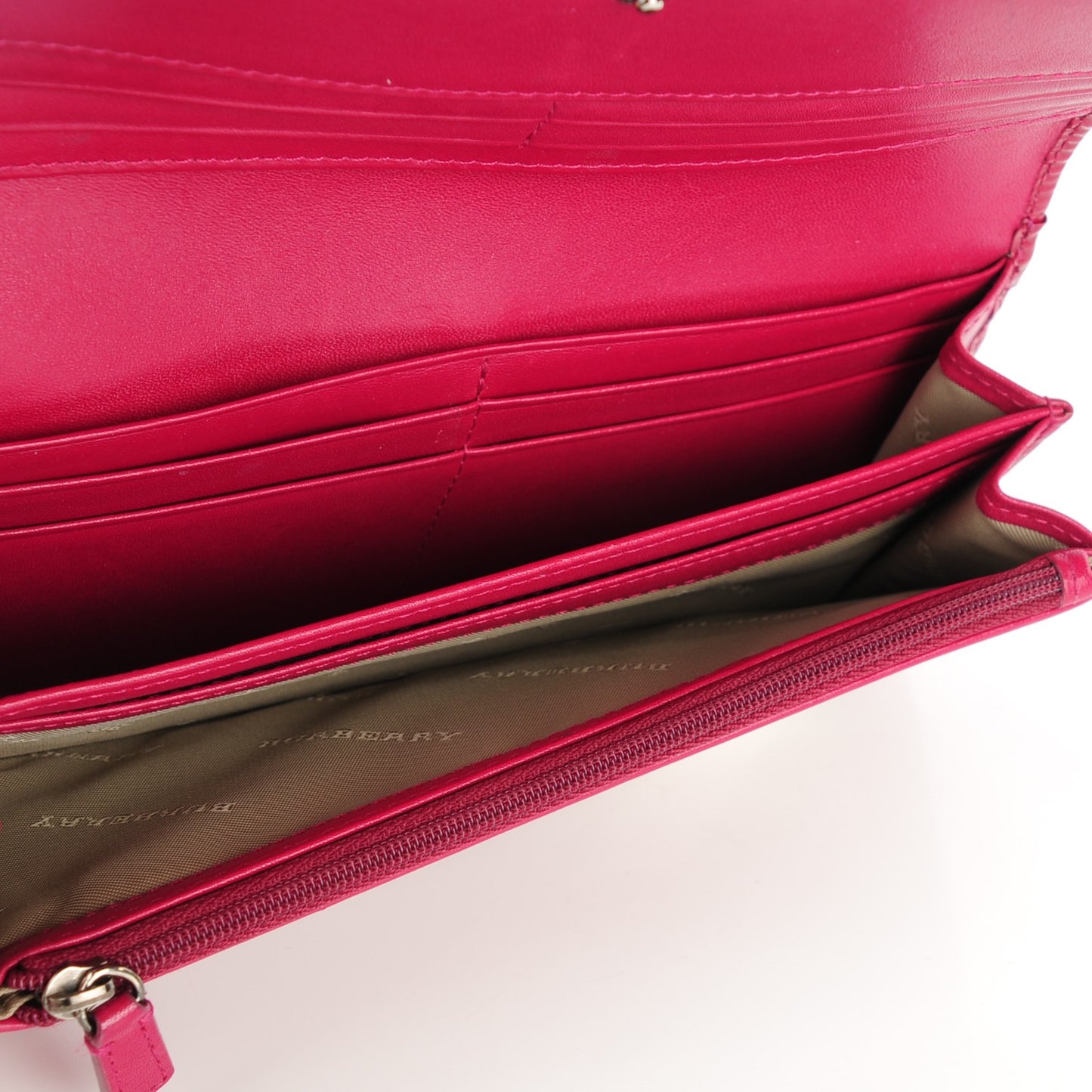 Supernova Check Penrose Continental Wallet Berry