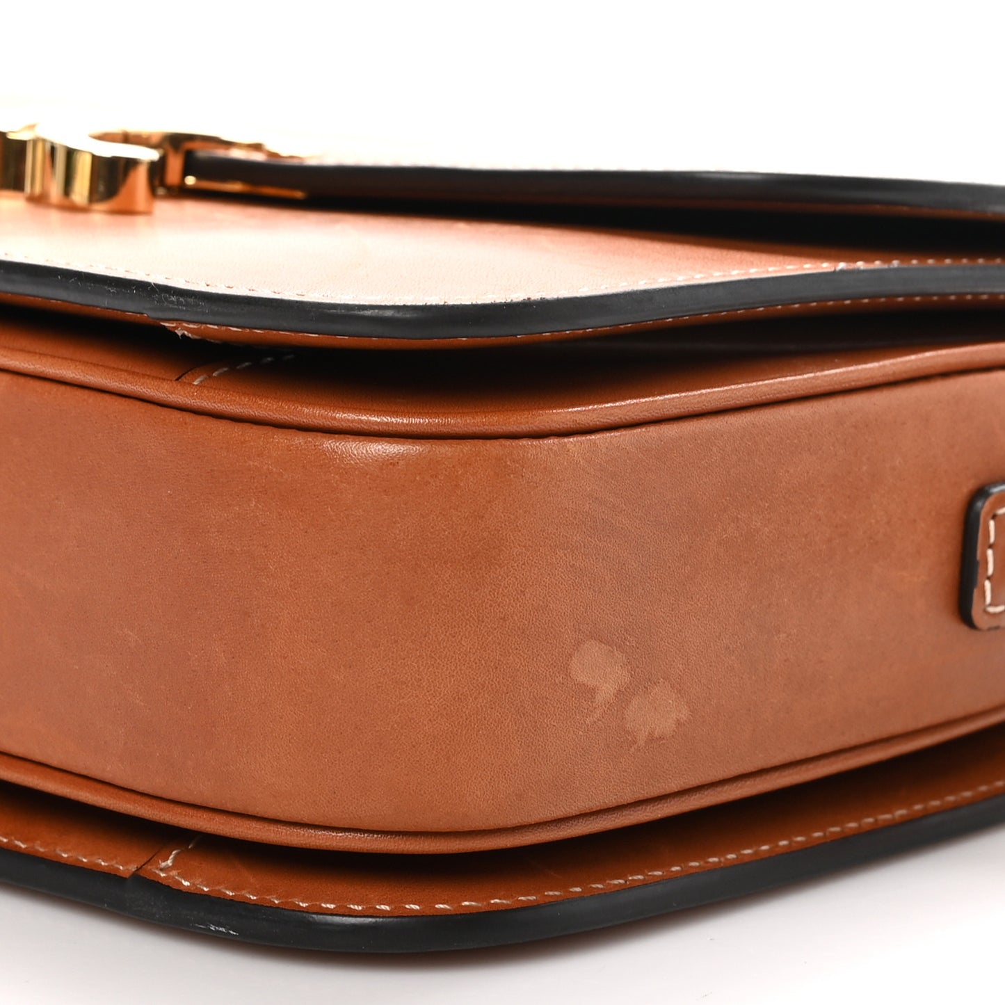 Natural Calfskin Medium Triomphe Tan