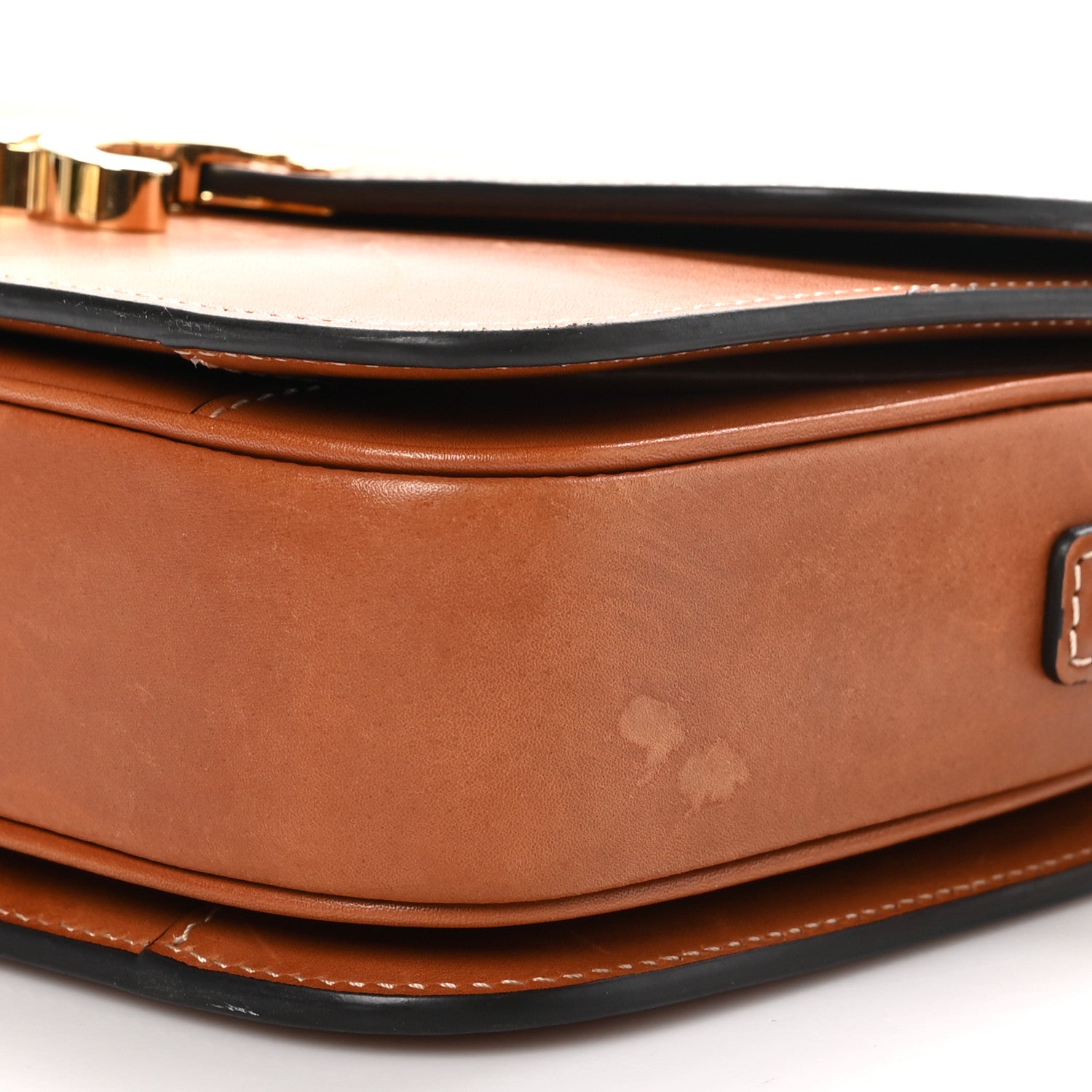 Celine Natural Calfskin Medium Triomphe Tan 10 of 10