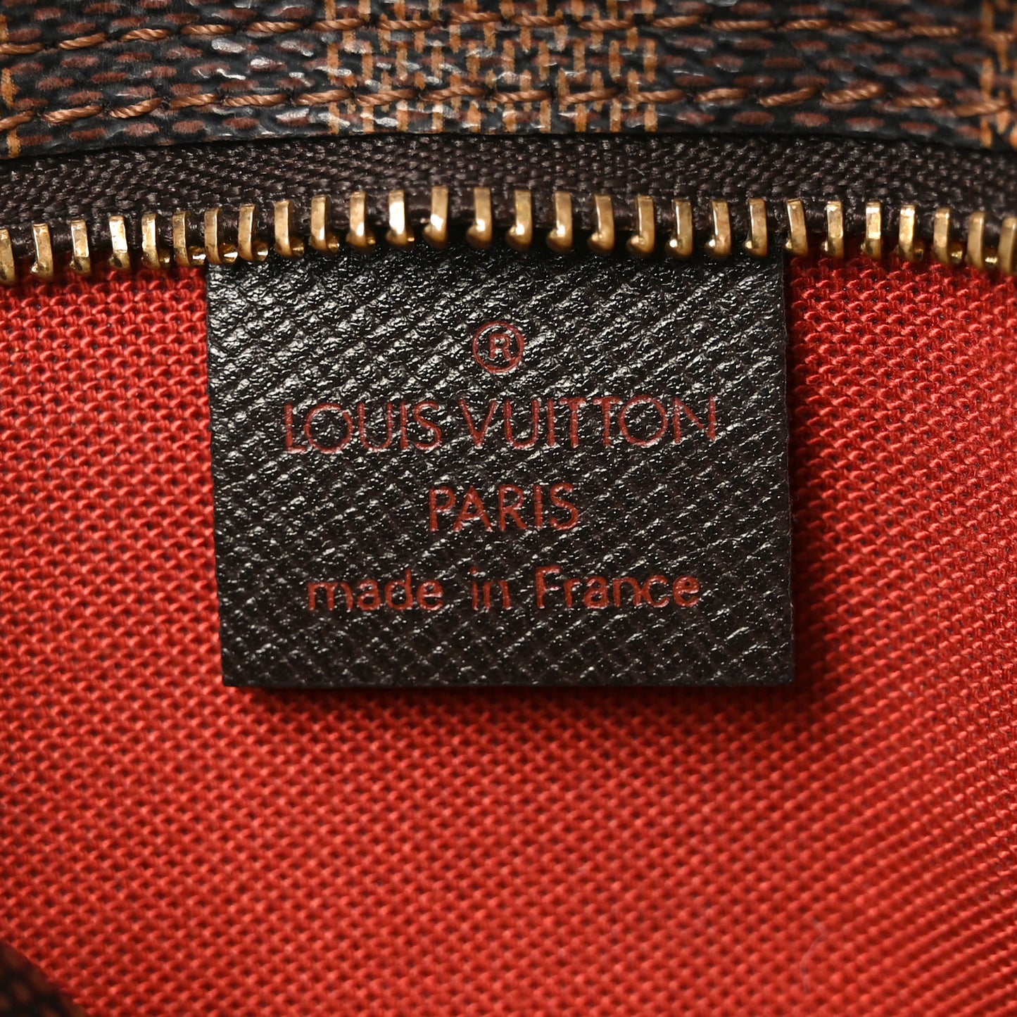 Damier Ebene Trousse Make Up Bag Pochette