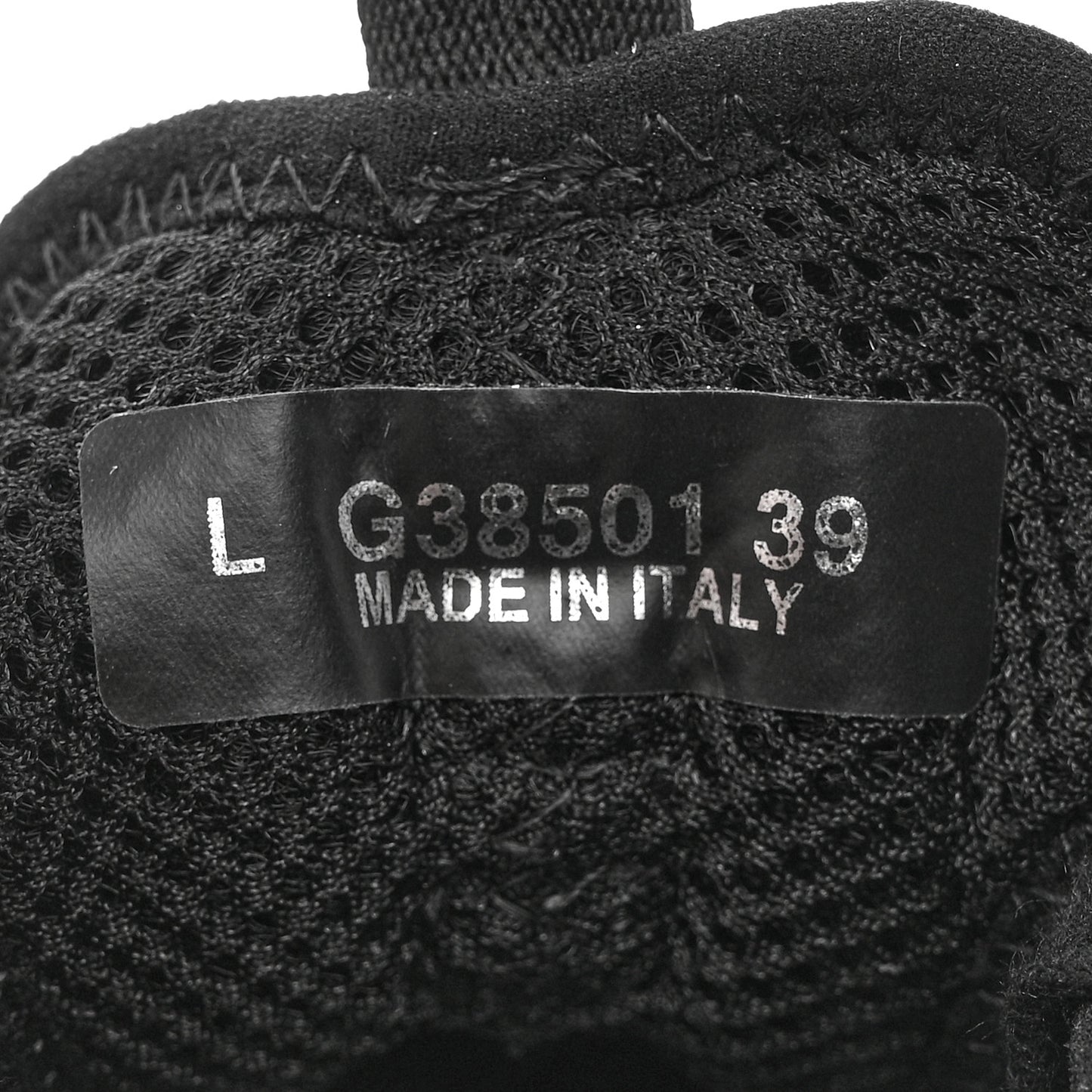 Suede Calfskin Mixed Fibers CC Sneakers 39 Black Dark Grey