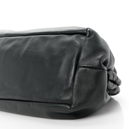 Mansur Gavriel Lambskin Cloud Clutch Black Flamma 10 of 10