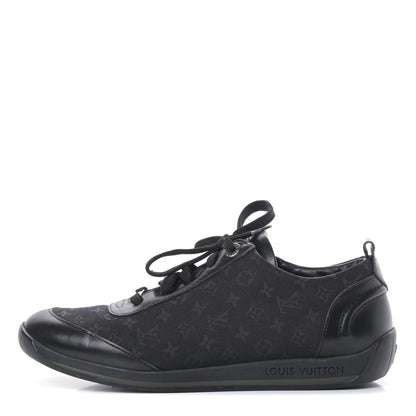 Louis Vuitton Monogram Idylle Sneakers 39 Black 1 of 12