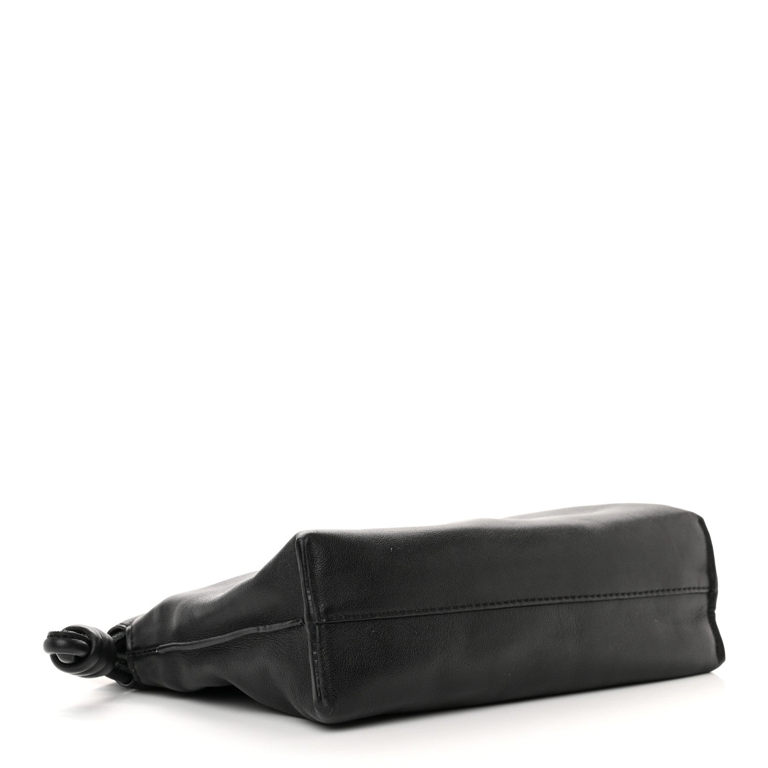 Loewe Calfskin Mini Flamenco Knot Clutch Black 4 of 13