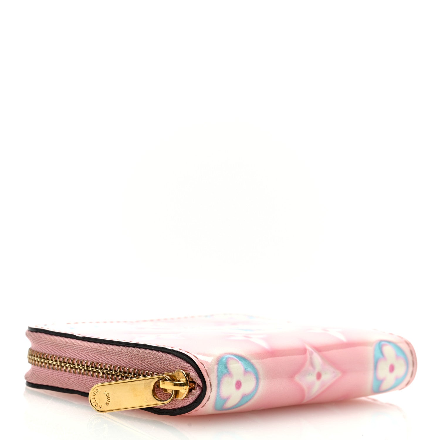 Louis Vuitton Vernis Valentine Zippy Coin Purse Light Pink Neon 4 of 8