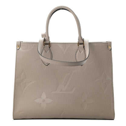 Louis Vuitton Empreinte Monogram Giant Onthego MM Tourterelle 1 of 9