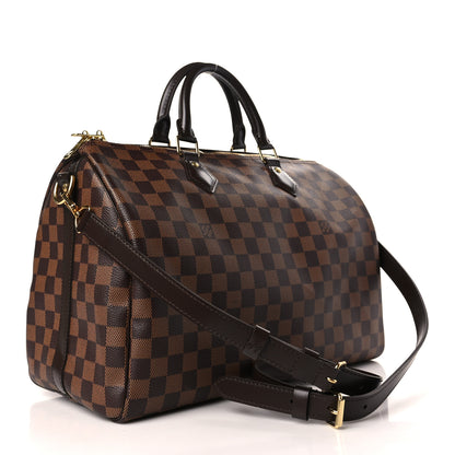 Louis Vuitton Damier Ebene Speedy Bandouliere 35 3 of 8
