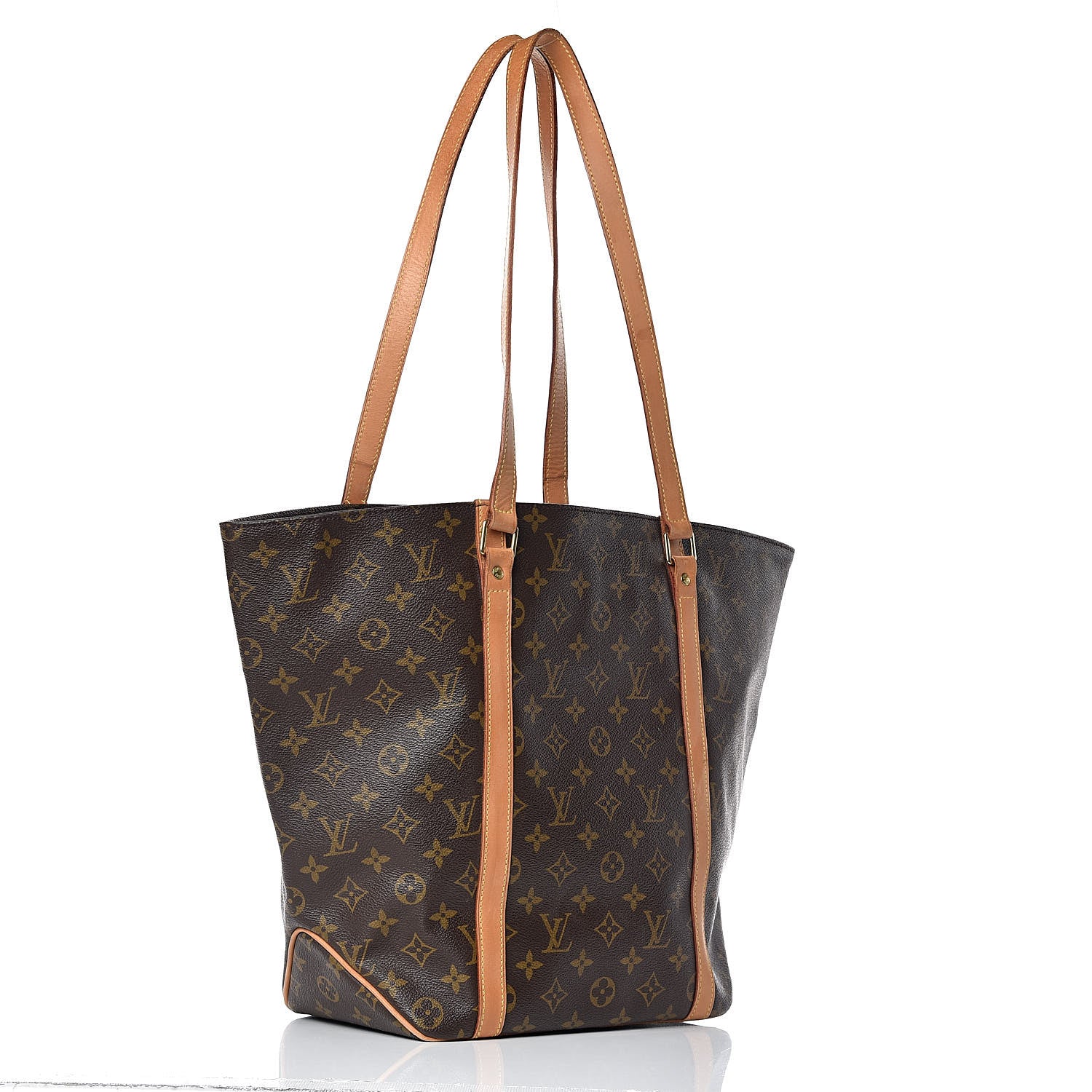 Louis Vuitton Monogram Sac Shopping Tote 3 of 17