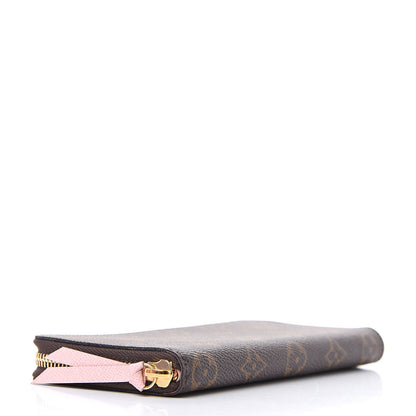 Louis Vuitton Monogram Clemence Wallet Rose Ballerine 4 of 8