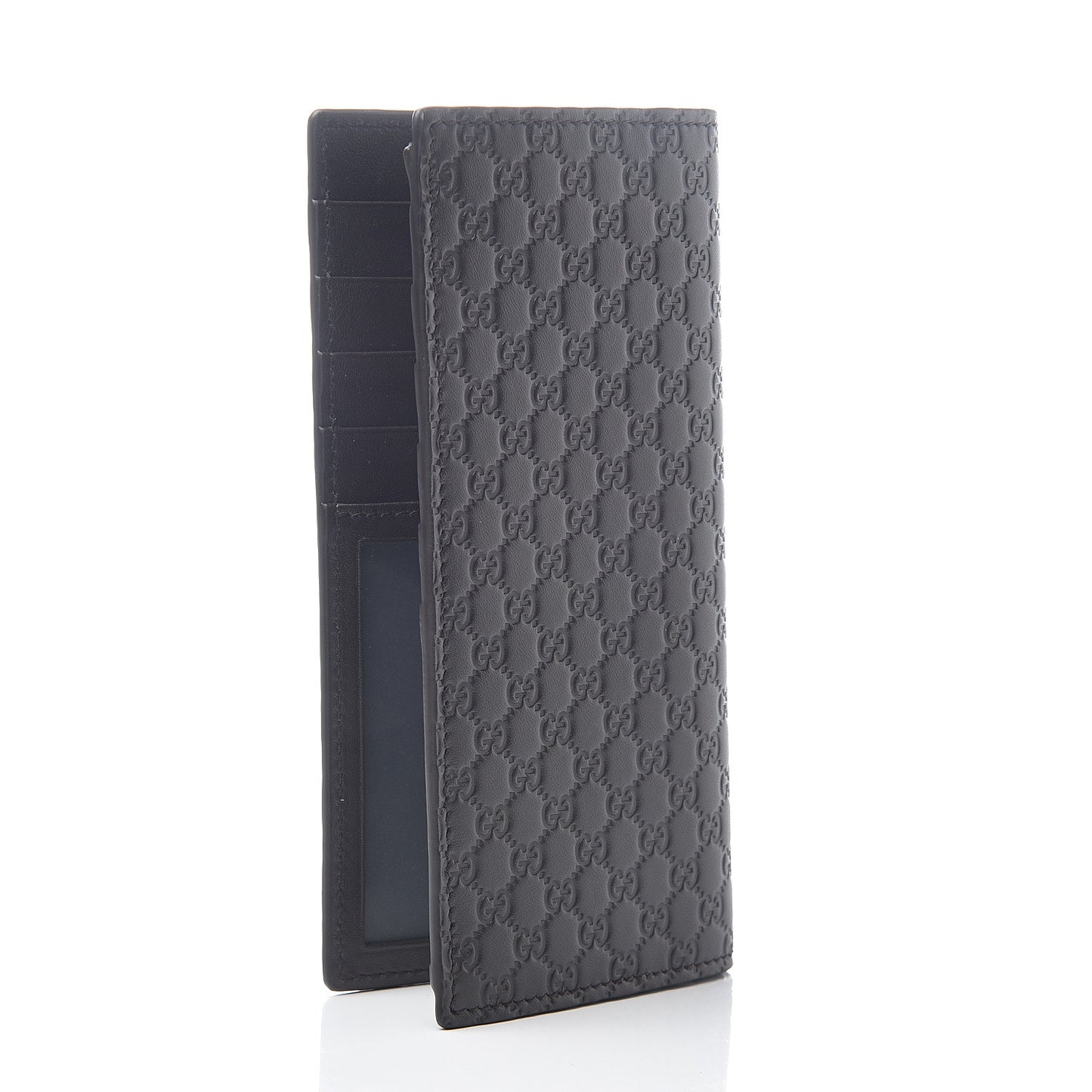 Microguccissima Bi-Fold Organizer Wallet Testa di Moro