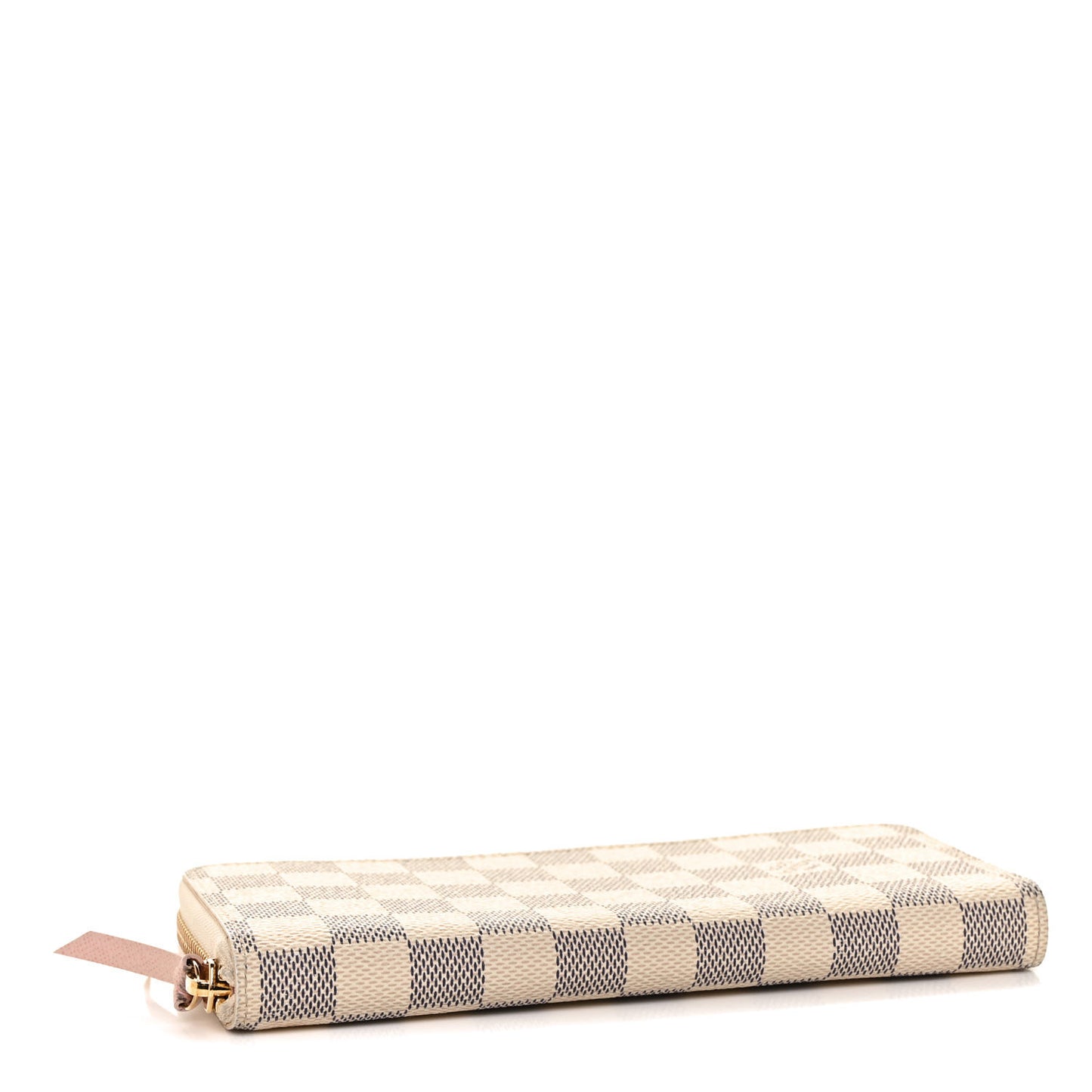 Damier Azur Clemence Wallet Rose Ballerine
