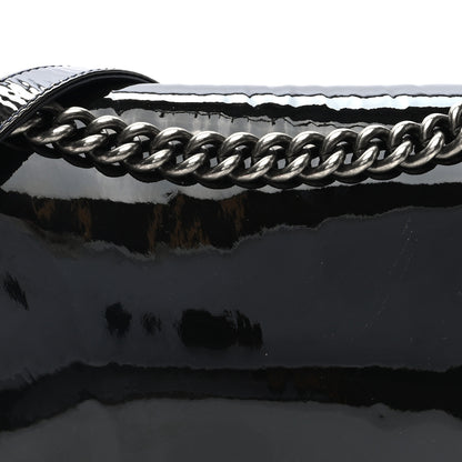 Chanel Patent New Medium Boy Reverso Flap Black 8 of 10