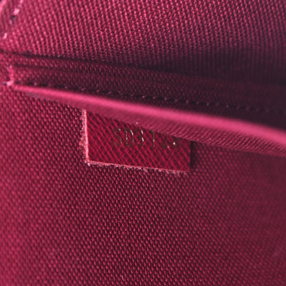 Louis Vuitton Monogram Pochette Felicie Chain Wallet Fuchsia 8 of 12