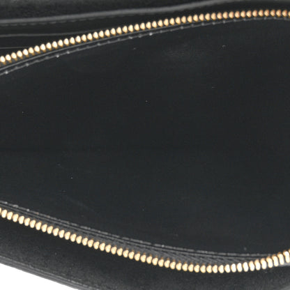 Louis Vuitton Damier Ebene Vavin Chain Wallet Black 5 of 12