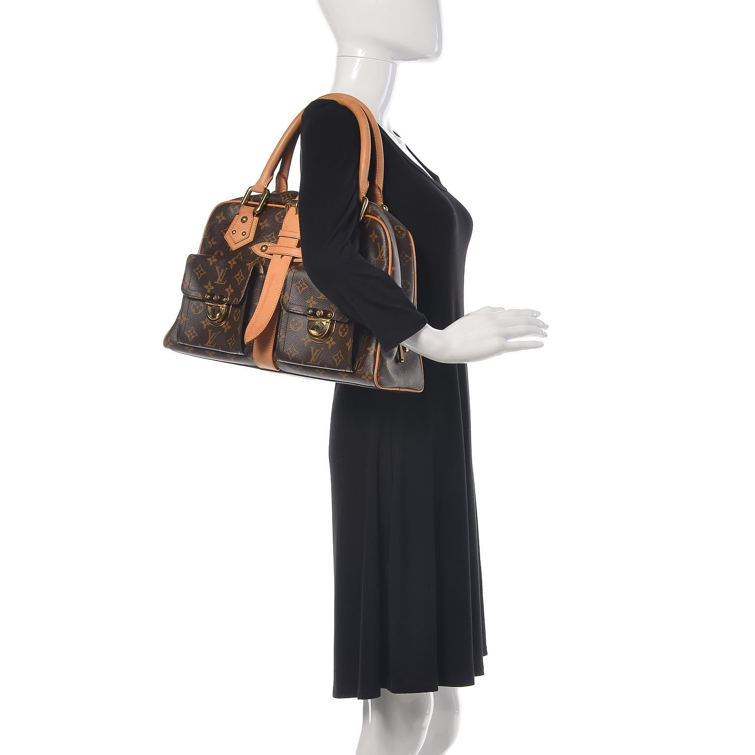 Louis Vuitton Monogram Manhattan GM 2 of 17