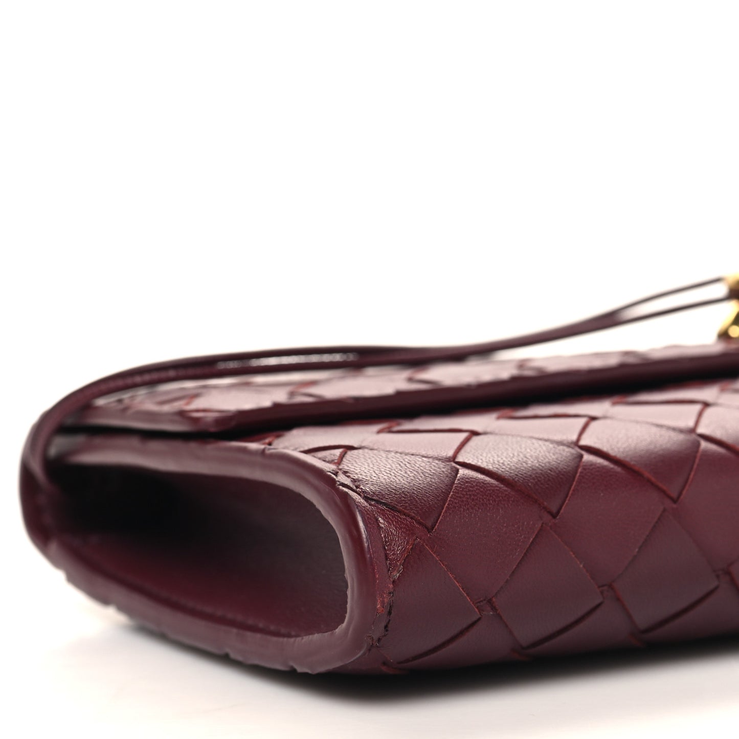 Nappa Intrecciato Long Andiamo Top Handle Clutch Barolo